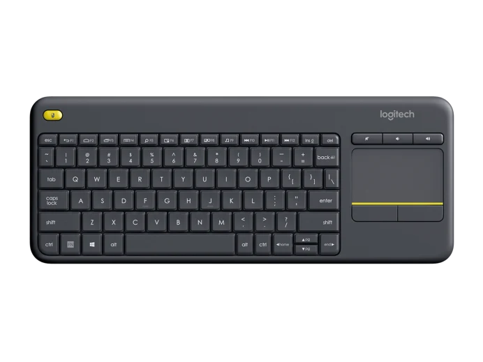 LOGITECH WIRELESS TOUCH KEYBOARD K400 PLUS  - TECLADO INALÁMBRICO CON TOUCHPAD MULTITOQUE / RECEPTOR UNIFYING USB HASTA 10M / ESPAÑOL